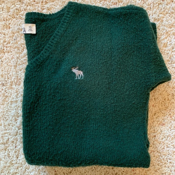 Abercrombie & Fitch Green Sweater - Picture 2 of 7